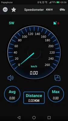 GPS Speedometer – Free Speed Tracker&Voice Broadca android App screenshot 1